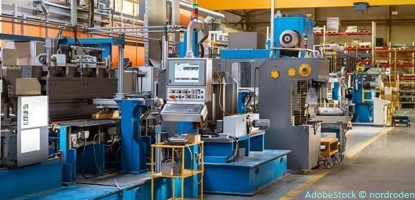 Bild: Maschinen in der Produktion